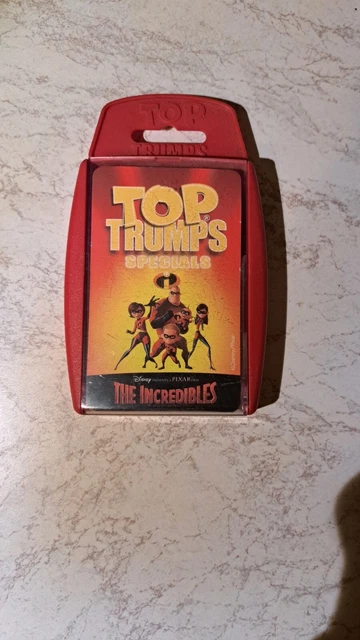Top Trumps Specials The Incredibles komplett 33 Karten insgesamt