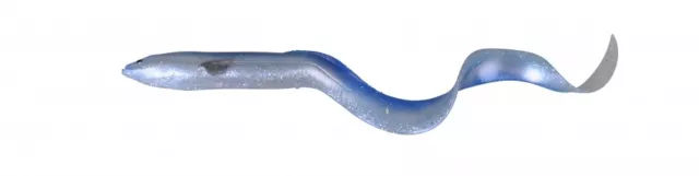 Savage Gear 3D Real Eel Blue Pearl Silver 40cm 147g Loose Body Gummifisch Aal Kö