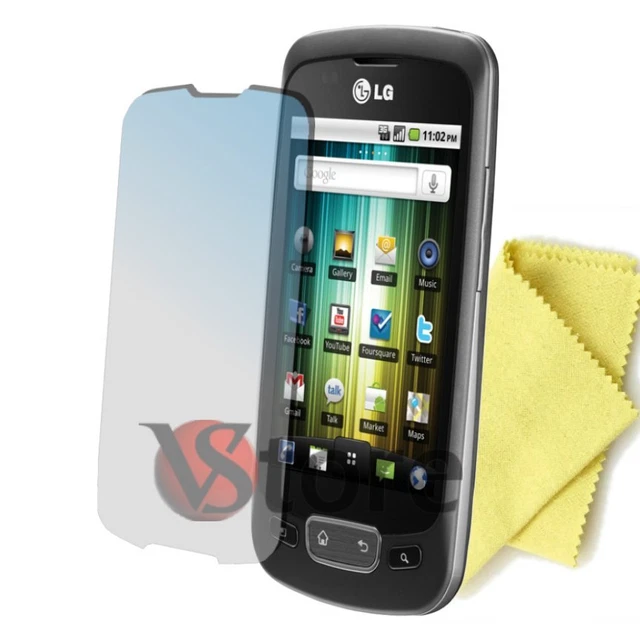 3 Pièces Film de Protection Display Pour LG P500 OPTIMUS ONE