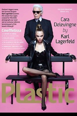 Melissa Magazine Plastic Dreams,Karl Lagerfeld,Cara Delevingne,Inez van Vinoodh