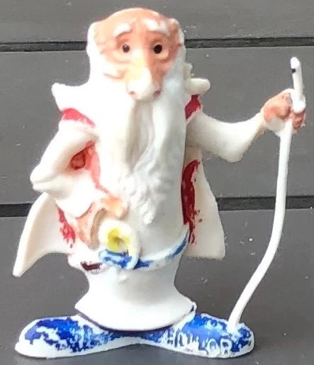 Figurine Asterix Eisa - Panoramix Préparant La Potion Magique - Porcelaine Mate 80s