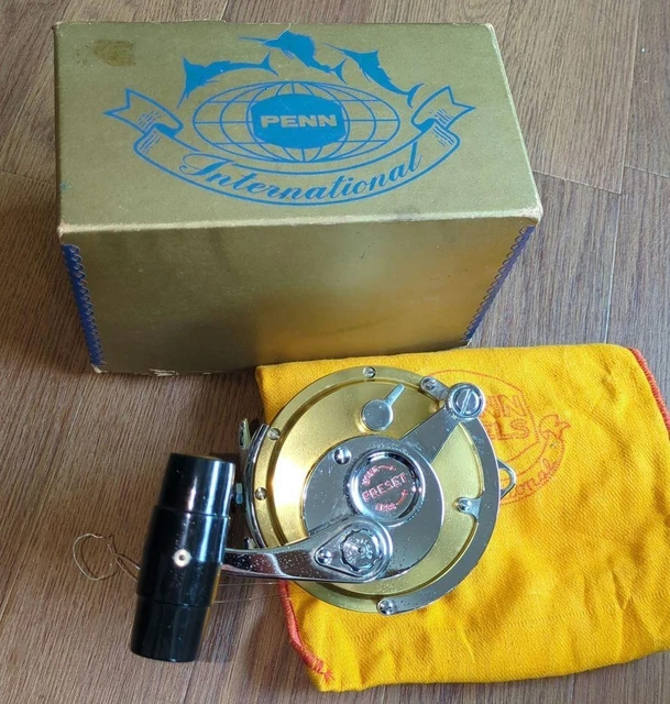 PENN INTERNATIONAL 50 Gold Fishing Reel Big Game Saltwater