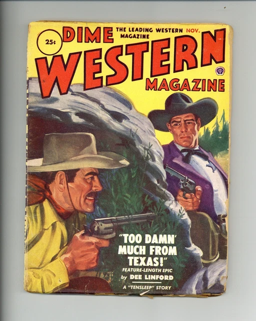 Dime Western Magazine Pulp Nov 1951 Vol. 61 #2 GD