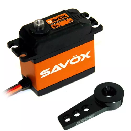 Savox SA-1230SG Monster Torque Coreless Digital Servo W/FREE ALUMINUM HORN HA