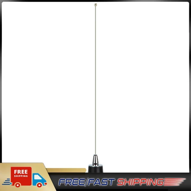 Antenna Aerea Auto Dual Band VHF/UHF 100W Prosciutto Mobile 144/430 MHz Accessori Auto