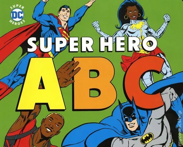 DC Super Heroes ABC HC Board Book #1-1ST VF 2021 Stock Image