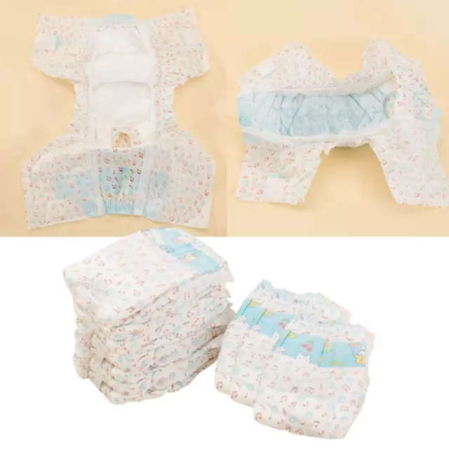 Set Of 10, Disposable Dog Diaper Unisex Nappy