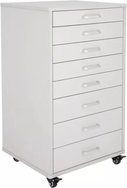 Medical Dental Assistant'S Mobile Cabinet Alabama Cart Utility Cart 7 Drawer