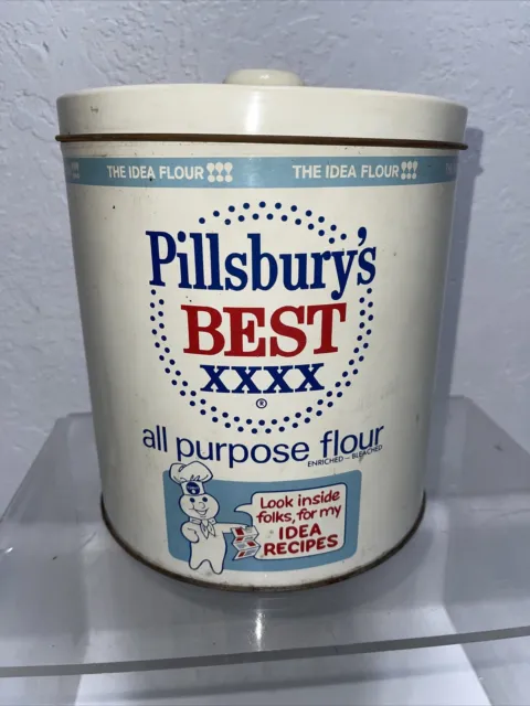 Vintage Authentic Pillsbury Best XXXX All Purpose Flour J.L. Clark