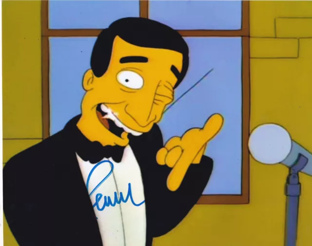 Paul Anka Signed 8X10 Photo Authentic Autograph Music Cartoon The Simpsons Coa B