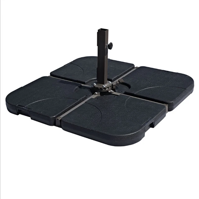 BEST CHOICE PRODUCTS Patio 4 Piece Cantilever Offset Umbrella Base