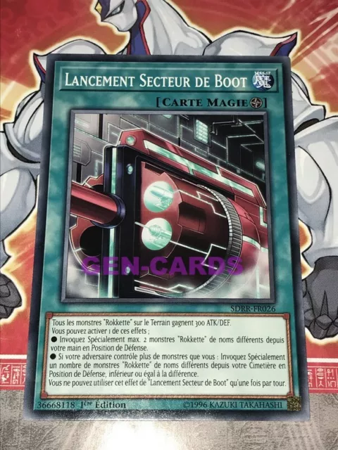 Carte Yu Gi Oh LANCEMENT SECTEUR DE BOOT SDRR-FR026