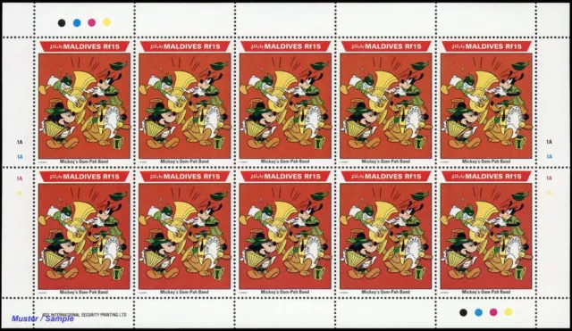 1992, Malediven, 1659-69 KB, ** - 2729769