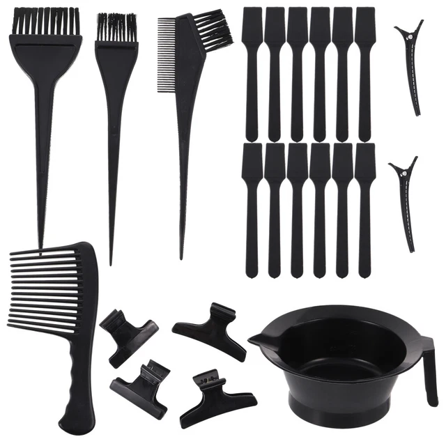 23 Pcs Haarfarbe Eingestellt Haarspange Für DIY-Salon-Tool Backöl Werkzeug