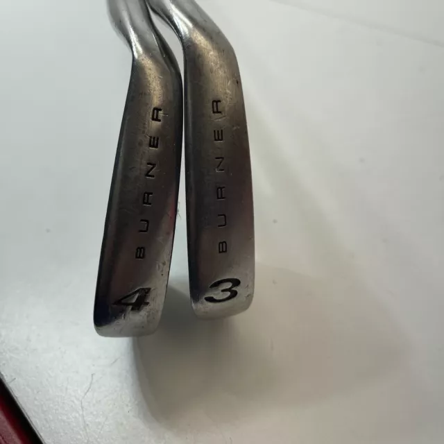 Taylor Made Burner Oversized 3 4 Irons Bubble Shaft R80 Plus Mens