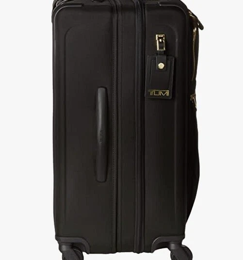 TUMI Alpha 3 Short Trip Expandable 4 Wheeled Packing Case Black And Gold $1,150 3