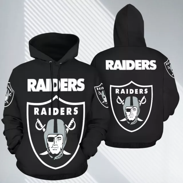 Kapuzenshirt Hoodie "Las Vegas RAIDERS" Gr. S bis 5 XL