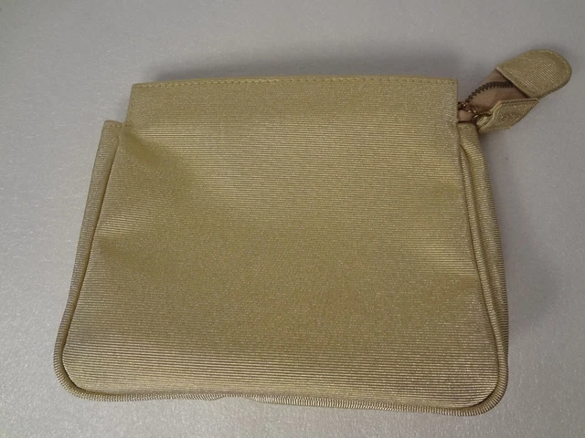 Pochette Guerlain Grande Taille - Noir Et Crème En Paille - Style Fourre-Tout - Neuve