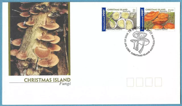 Christmas Island 2001 Fungi FDC Stamp D576