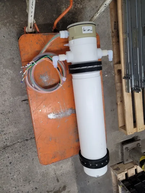Process Technology Fluoropolymer In-Line Chemical Heater 3000W 3Kw 208V 1Ph