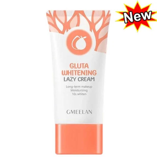 GMEELAN Gluta Sbiancante Idratante Pigro - Crema Trucco Lungo Termine 10S 50g