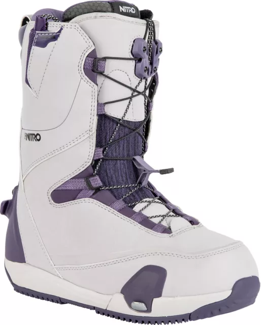 NITRO Snowboard Schuhe Snowboardboot CAVE TLS STEP ON Boot 2023 lilac/purple