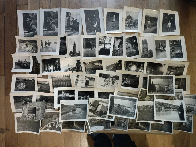 Lot De 80 Photos Anciennes En Bon État Comme Sur Les Images