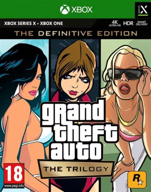 Grand Theft Auto (Gta) The Trilogy The Definitive Edition Xbox One Fr New