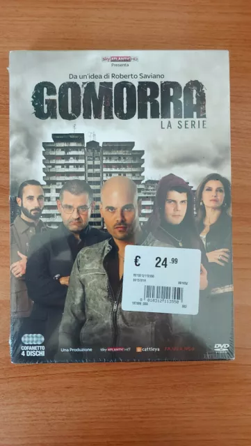 Gomorra Dvd La Prima Stagione 1 La Serie Tv Cofanetto Nuovo Sigillato