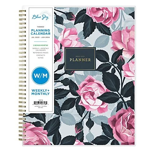 BLUE SKY 20232024 Academic Year Weekly and Monthly Planner 5" x 8