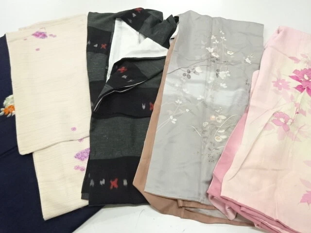 40202# Japanese Kimono / Antique Kimono / Set Of 5