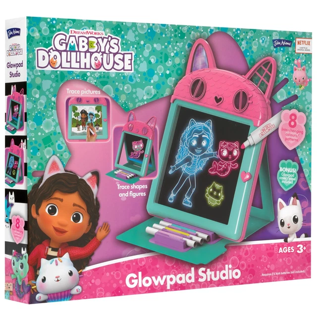 GABBY'S DOLLHOUSE GLOW Pad 3in1 Studio from John Adams Age 3+ £24.99