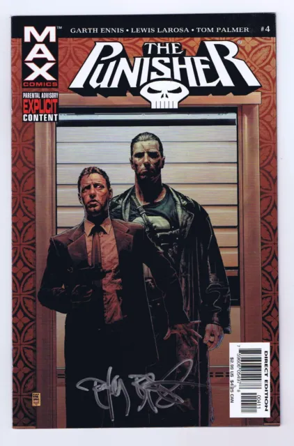 Punisher #4 Signed w/COA Tim Bradstreet VF/NM 1st Print 2004 Marvel Comics