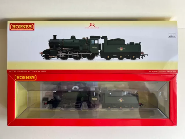 Hornby R3839 BR Standard Class 2MT 2-6-0 #78000 - BR Green L/C - DCC Ready