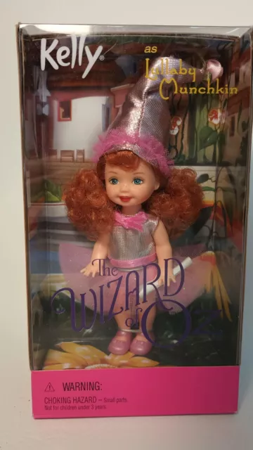 1999 Barbie Kelly The Wizard Of Oz as Lullaby Munchkin Mattel NIB NRFB Vintage