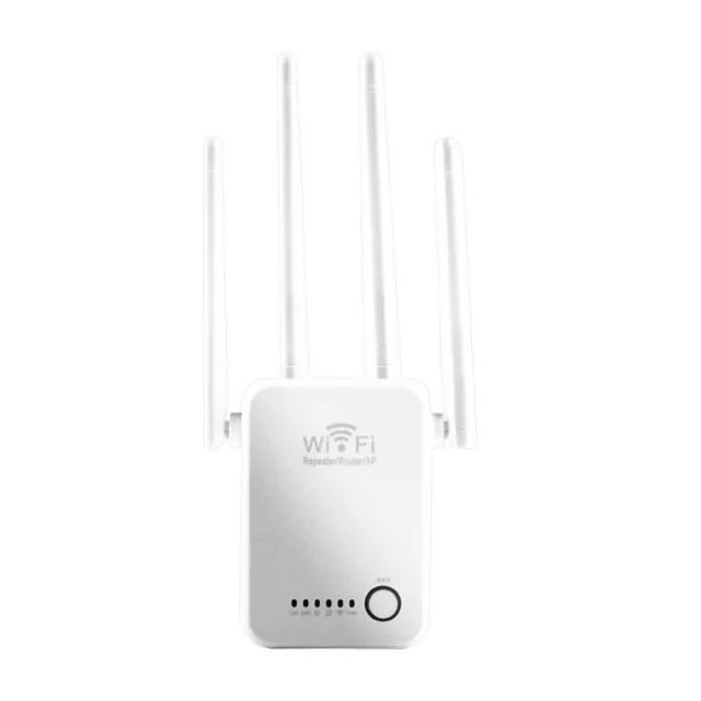 Repetidor WiFi de 300M 2.4G Enrutador WiFi InaláMbrico Extensor de Amplific3723