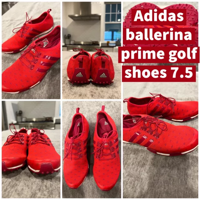 Size 75 adidas Ballerina Primeknit Red