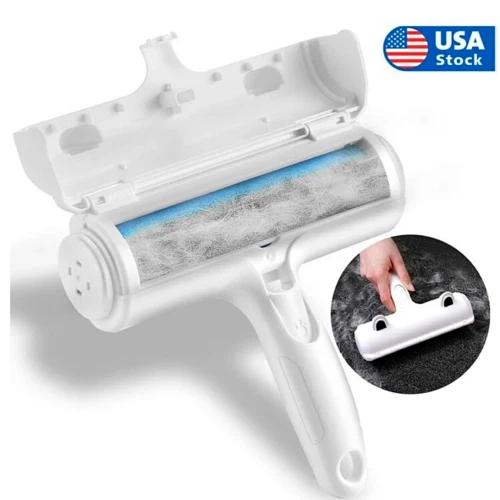 Pet Hair Lint Remover Reusable Dog Cat Hair Roller Cleaning Brush Sofa Clothes