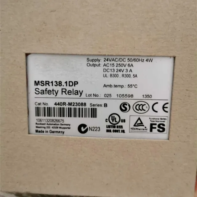 24V Safety Relay For 440R-M23088