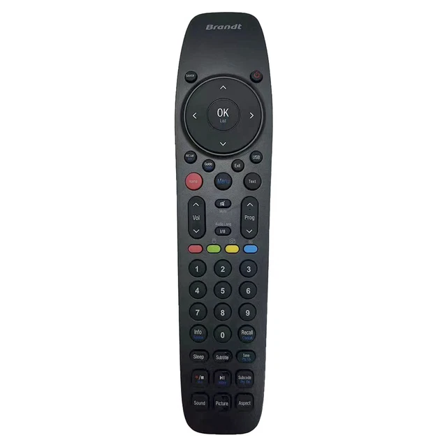 Télécommande Neuve Pour Téléviseurs Brandt B1913XHD2, B1915HDLED, B2215FHDLED - Compatible Remplacement - Marque Infrashop