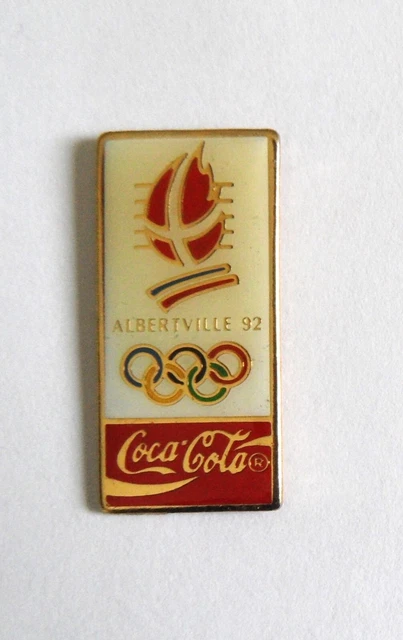 Pin's Coca-Cola Jeux Olympiques Albertville 92 – épingle JO Collection Sport