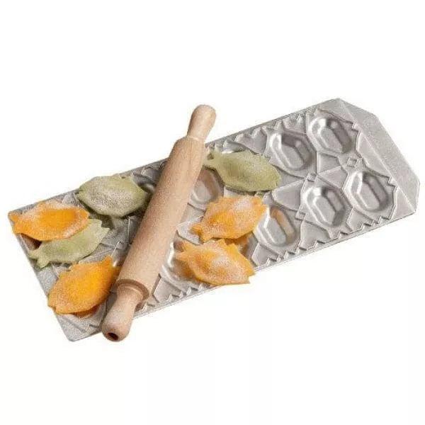 Imperia Raviolamp Moule La Poisson en Aluminium Imprime Acier Émaillé