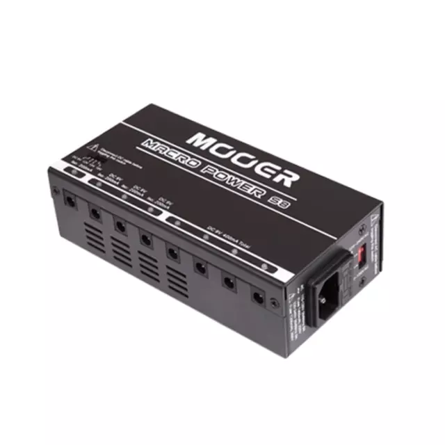 Mooer Macro Power S8 Isoliertes Pedal-Netzteil mit 8 Ports