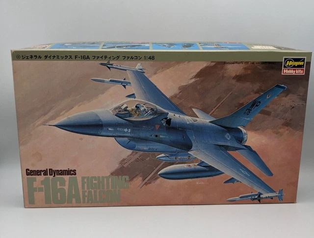 Revell 1/48 F-16A Fighting Falcon – Maquette Avion General Dynamics – Boîte Blister Abîmée