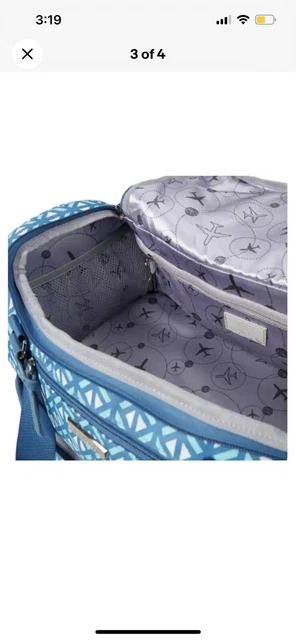 Samantha Brown To-Go Zipper Compartment Weekender - Blue 3