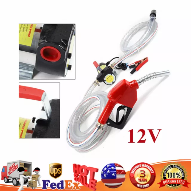 12V 50L/min High Quality Self-priming Transfer Pump 12 Volt Diesel Pump 175W