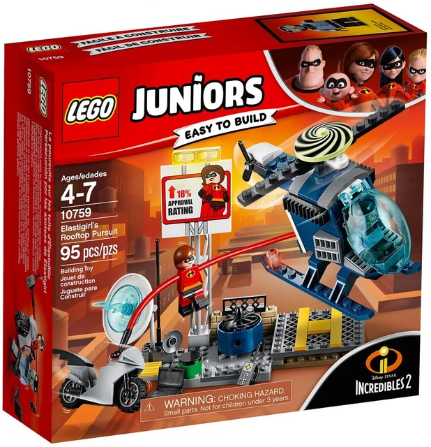 Lego - Indestructibles 2 - 10759 - La Poursuite Sur Les Toits D'elastigirl