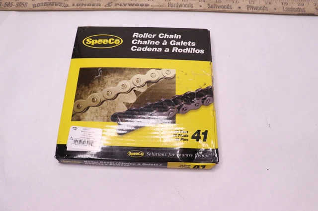 Speeco Roller Chain w/ Connecting Link 10 Ft. 41
