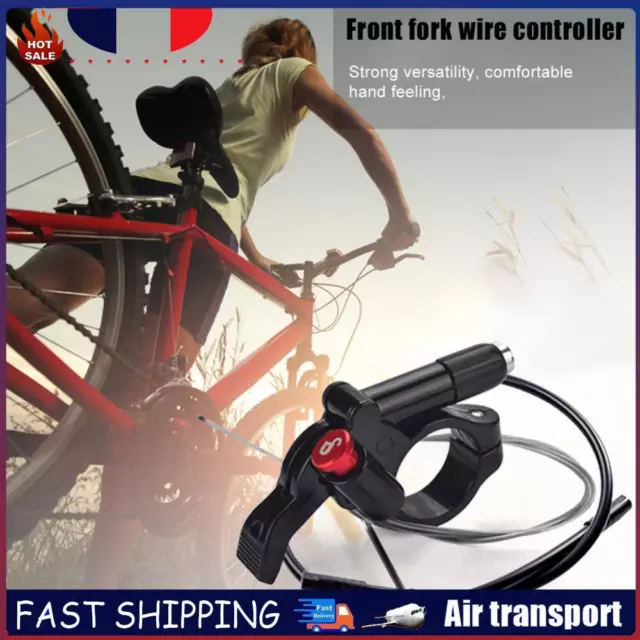 Mountain Bike Front Fork Remote Lockout Lever with Inner Cable + Housing FR