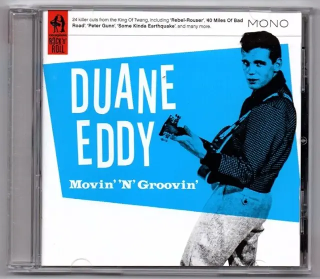 Duane Eddy - Movin' 'N' Groovin', 24 Titel From The King of Twang / CD Neuware